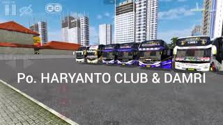 HARYANTO CLUB + DAMRI | BUS SIMULATOR INDONESIA | KONVOI| BALAP| BY HENDRA BAM GROUP. screenshot 2