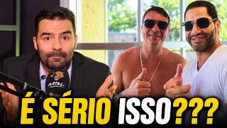 FOTO DE FLÁVIO BOLSONARO COM SICÁRIO REPERCUTE E ARTHUR DO VAL REAGE!