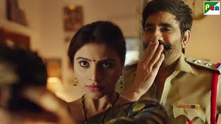 अन्नपूर्णा से गनपूर्णा - Ravi Teja की सुपरहिट Whistle Podu Action Scene - Krack