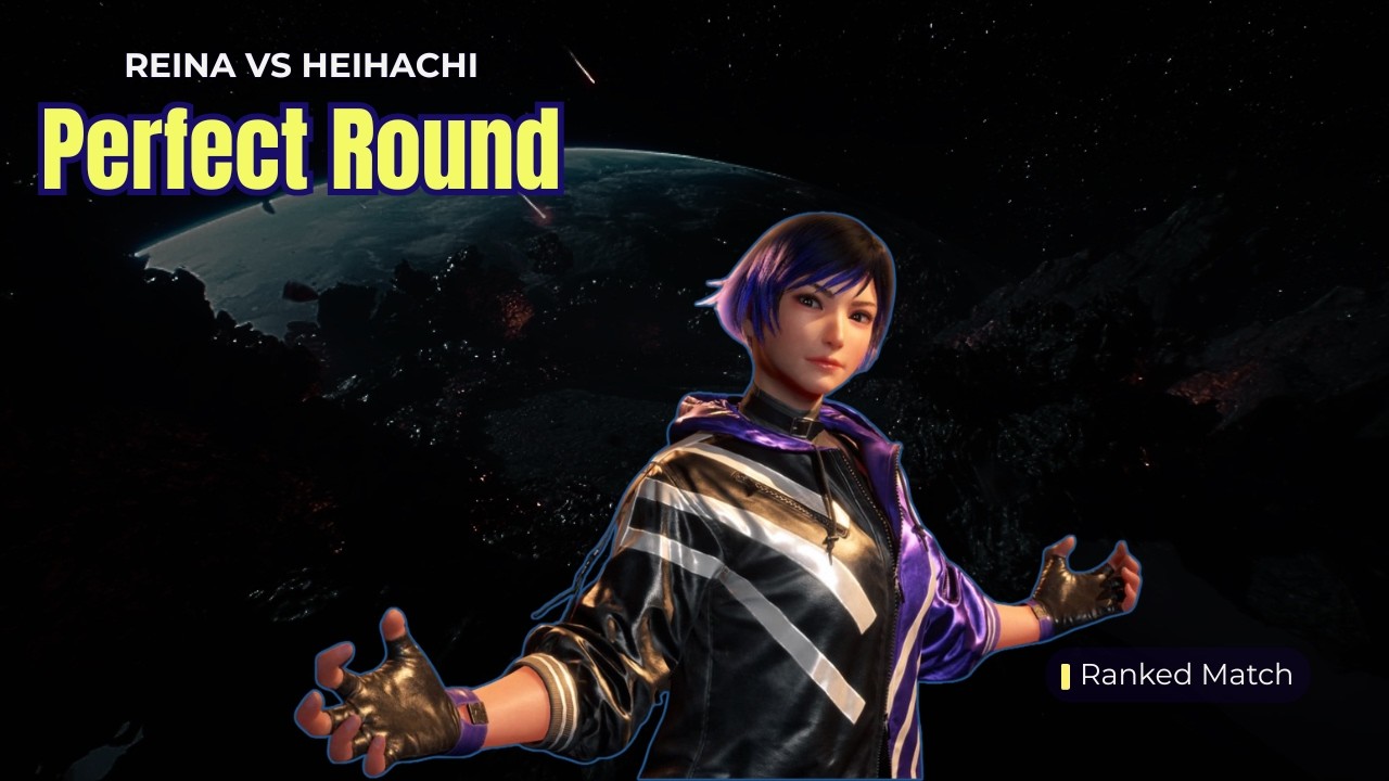How Reina Dominates Heihachi | Perfect Round Ranked Match | Tekken 8