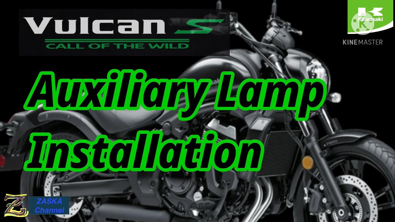 How to Install Auxiliary LED lamps in a Vulcan S 650