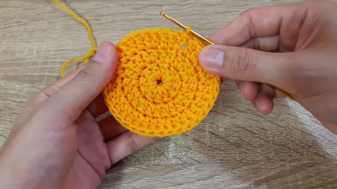 Perfect Circle crochet PP rope​ | เทคนิคการถักเชือกร่ม​ ถักทรงกลม