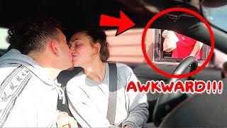 MAKING AWKWARD SITUATIONS IN DRIVE THRUS!! | Montana & Ryan