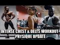 INTENSE PUSH WORKOUT | HOW TO BUILD 3D DELTS