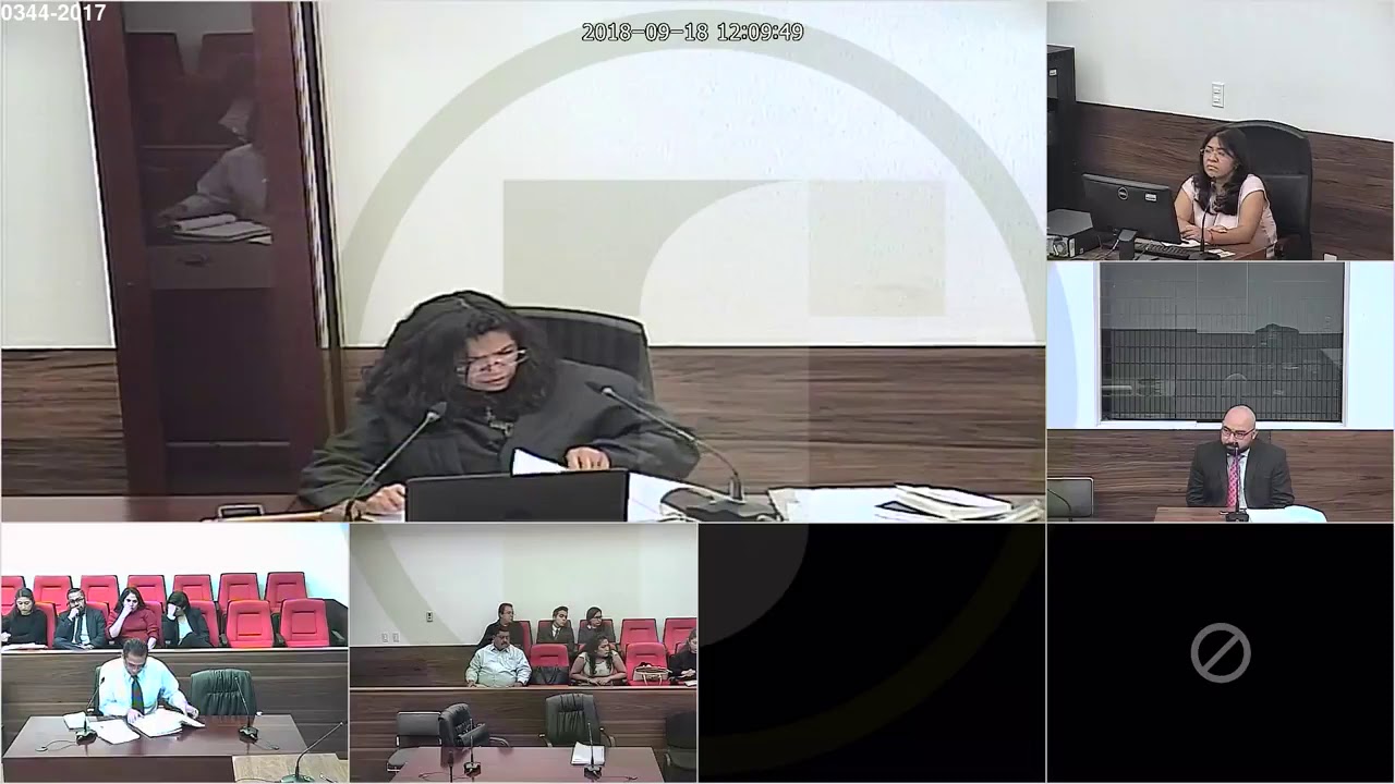 Audiencia de juicio oral mercantil.