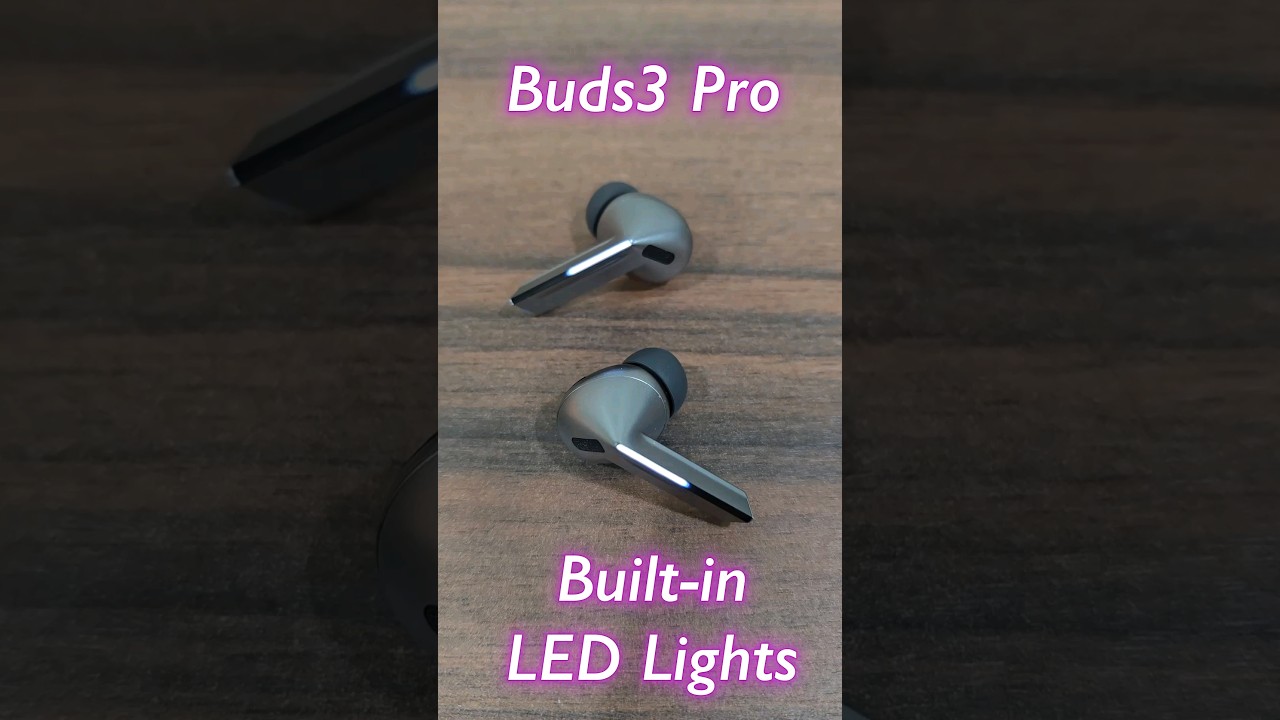 Samsung Galaxy Buds3 Pro - BUILT IN LED LIGHTS 