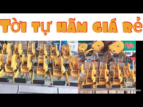 Video Tời quay tay tự hãm hót nhất thị trường vì sao,tời... - youtube