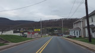 Driving from Bloomsburg to Elysburg, Pennsylvania
