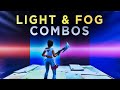 The Most *UNIQUE* LIGHT & FOG COMBOS To Use In Your 1V1 MAPS!