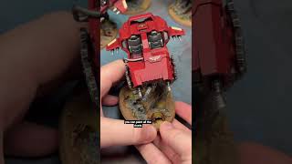 Paint Warhammer with TOOTHPICKS 🦷 ⛏️It’s riveting🫪 #warhammercommunity #warhammer40k #spacemarines