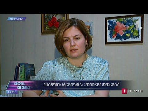 დასავლეთის გზავნილები - „დღის თემის“ შეკითხვებს ანა ნაცვლიშვილმა უპასუხა