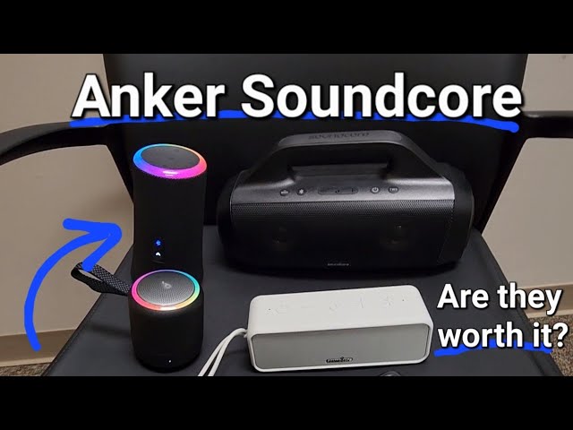 Review of Anker Soundcore Mini 3 Pro,  Flare 2 and Soundcore 3