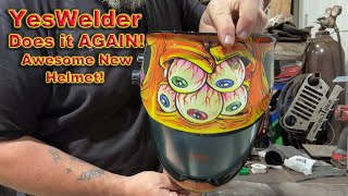 New Welding Helmet! Yeswelder Knocks It Out Of The Park Yet AGAIN!!!!