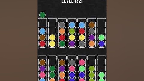 【Ball Sort Puzzle】Level.1321