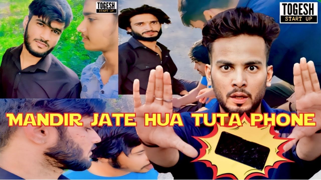 Mandir Jate Hua Tuta Phone Togesh Day 1 vlog Elvish yadav YouTube