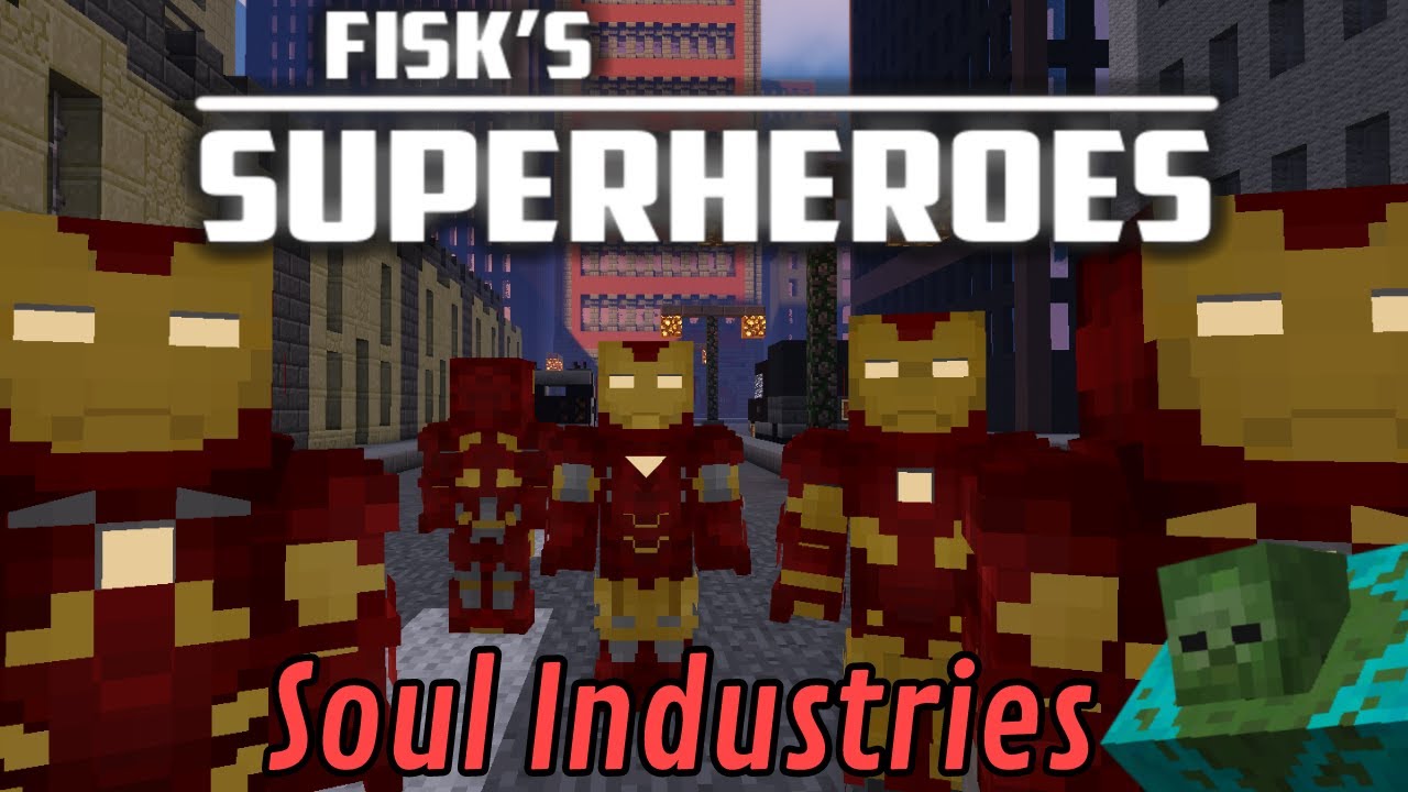 1.7.10] Fisk's Superheroes (Forge) Minecraft Mod