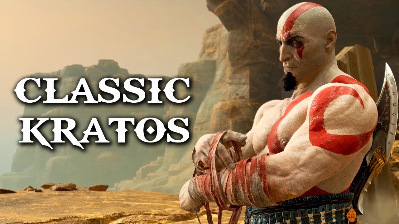Classic Kratos Removes his Bandages God of War [PC MOD] YouTube