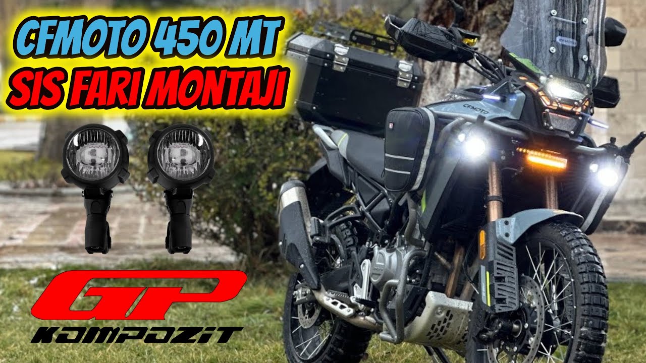 CFMOTO 450 MT / Gp Kompozit Sis Farı
