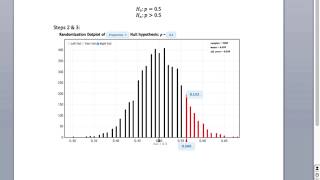 Randomization Test Example Similar to Lab Assignment