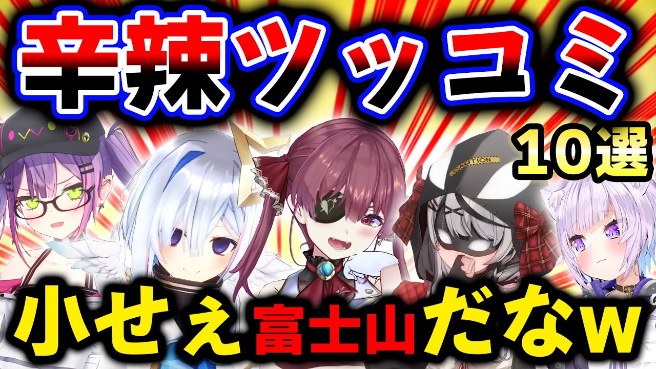 【まとめ】辛辣な発言•ツッコミをするホロメン・リスナー10選【ホロライブ切り抜き/沙花叉クロヱ/常闇トワ/姫森ルーナ/天音かなた/猫又おかゆ/兎田ぺこら/紫咲シオン/...】