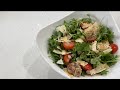 What I eat to lose weight (favorite arugula salad)