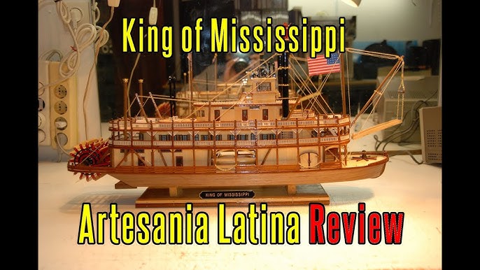 Gift Pack Ship Model, Figurines, Paints & Tools: King of Mississippi