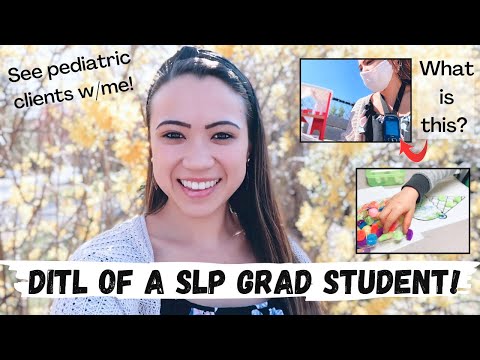 Day In The Life SLP Grad Student!! | Graduate School | Pediatric Clients | Emilyy Elizabeth Davio