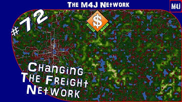 Changing The Freight Network | The M4J Network | OpenTTD | #72