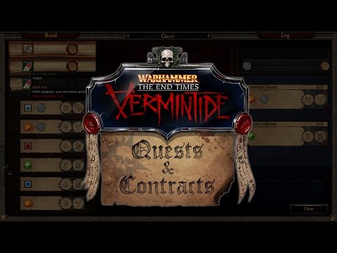 Warhammer: End Times - Vermintide | Quests & Contracts DLC Trailer