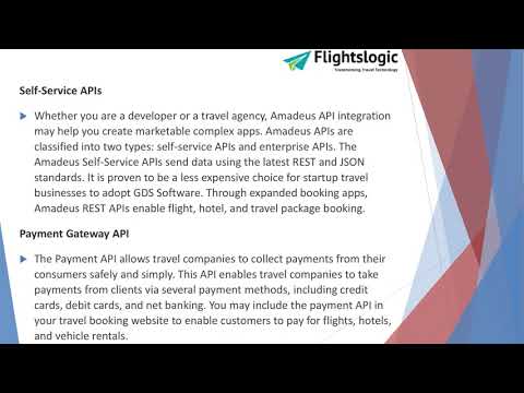 Amadeus GDS API Integration
