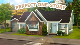 Perfect 1Story Home // The Sims 4 Speed Build