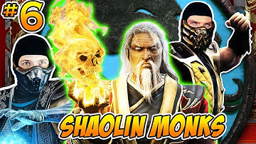 Scorpion & Sub-Zero Play - MORTAL KOMBAT: SHAOLIN MONKS Part 6 | MKX PARODY!