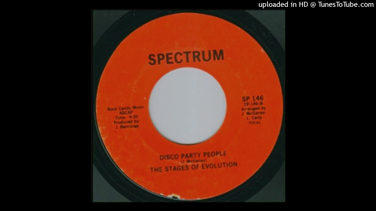 The Stages Of Evolution - Disco Party People (Funk - 1977)