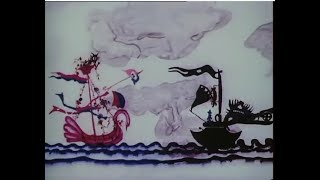 Мультфильмы Ссср (1976): Погоня! -  За Кораблем С Жутким Пиратом И Коварным Котом (Голубой Щенок)