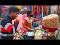 Hard Working Lady Selling  Fuchka  / Dahi Fuchka ( Pani puri / Golgappa ) | Street Food India