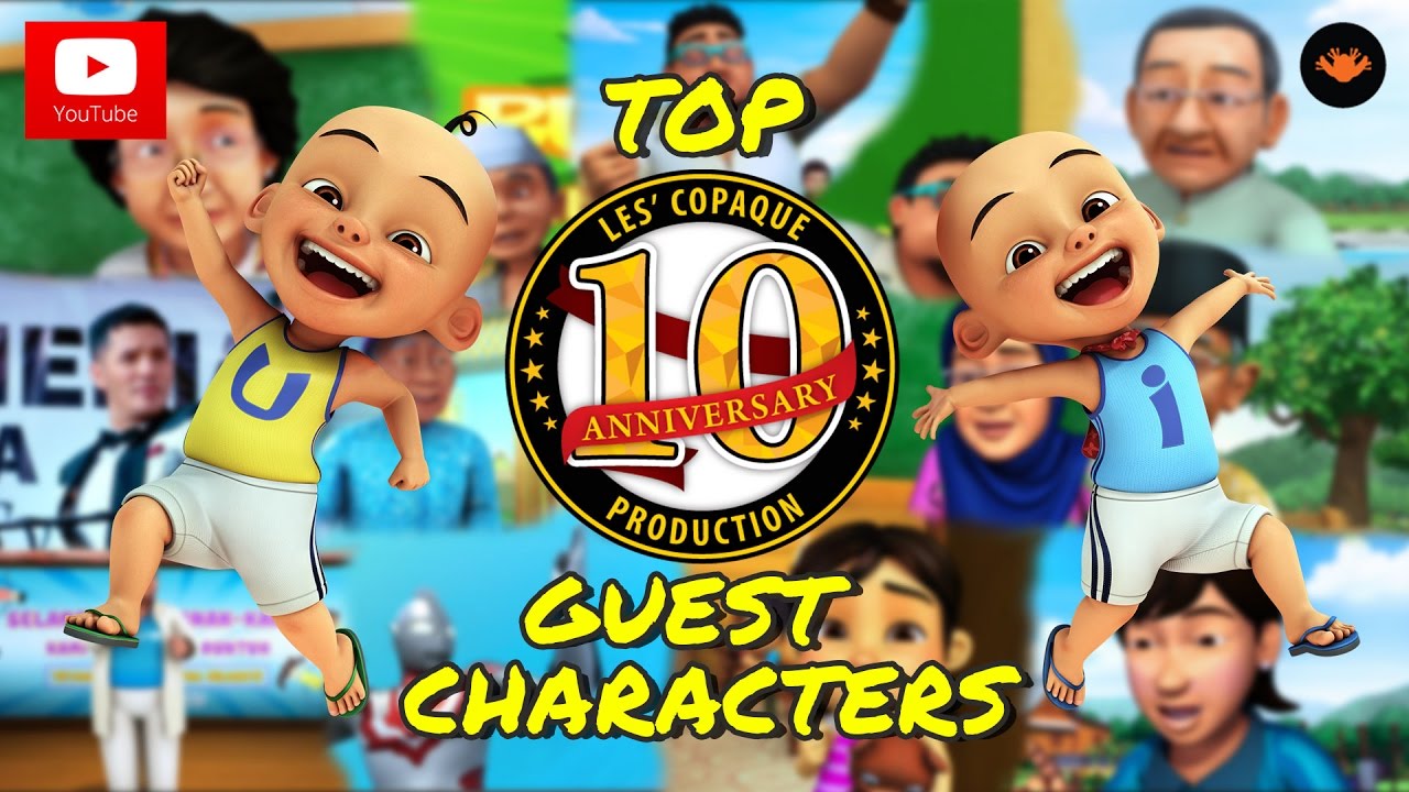 Upin & Ipin Top 10 - Guest Characters (Cameo) - YouTube