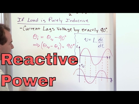 Learn Reactive Power in AC Circuits - Reactive Power Inductive Load and Power Factor Calculation