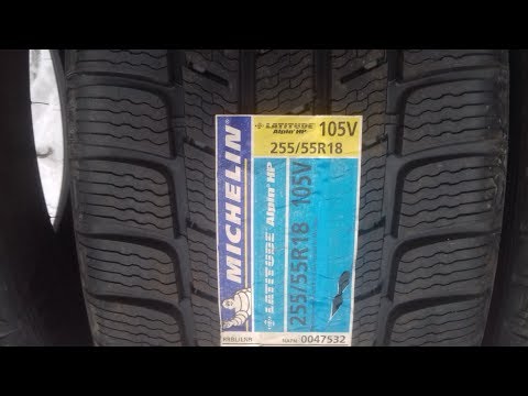 255 55 R18 105V MO Michelin Latitude Alpin HP USA