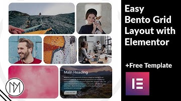 Easily Make Trendy Bento Grid In Elementor (Free Template & Tutorial)