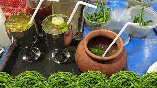 amazing kULUKKI SARBATH | refreshing Booster mirch soda at hussainabad Karachi Pakistan..