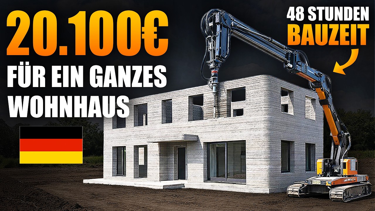 Preissturz 2026: 3D-Druck revolutioniert jetzt Hausbau?