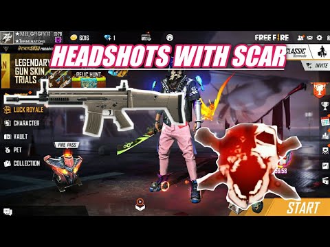 HEADSHOTS with scar , Trick for headshots with scar - YouTube