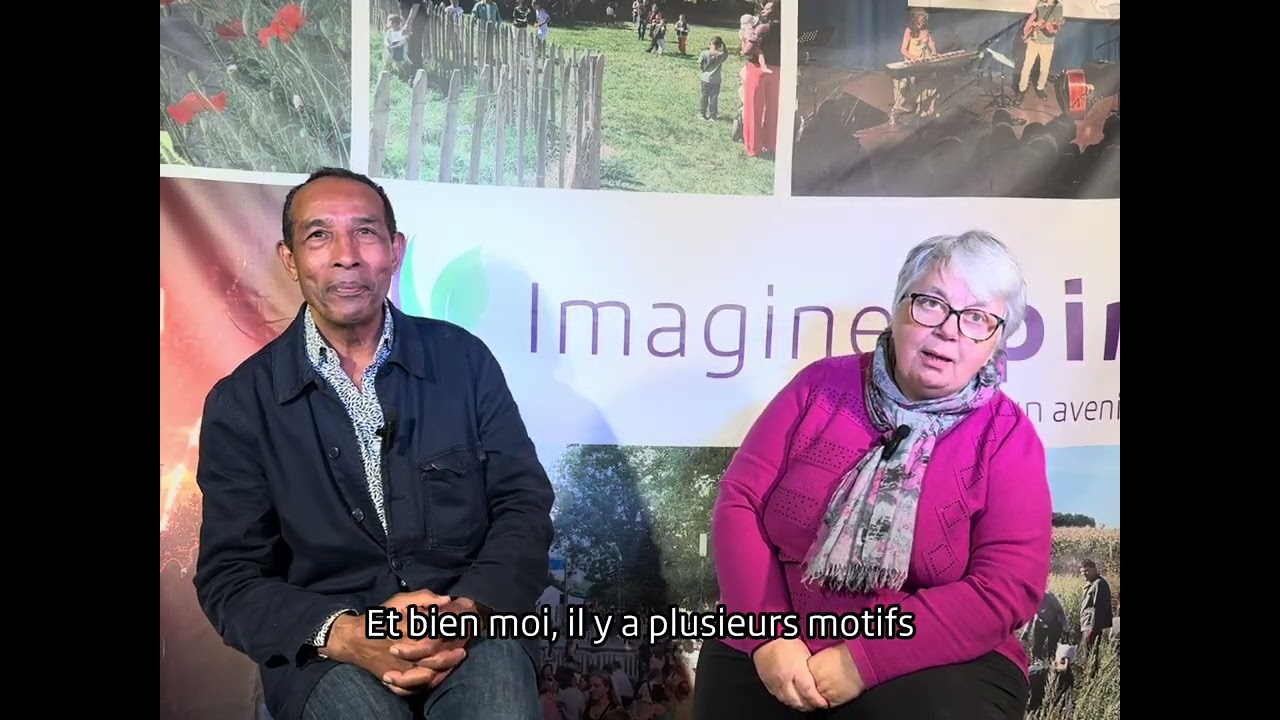Imagine Épinay - Les portraits : Omar Haddad et Michèle Fouris