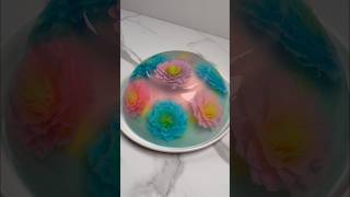 let’s make creative 3D jelly cake 🌸🩵🌸💜🌸🩷🌸