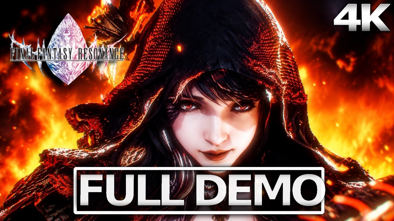FINAL FANTASY RESONANCE DEMO Full Gameplay Walkthrough / No Commentary【FULL GAME】4K 60FPS Ultra HD