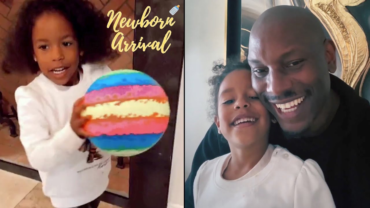 Tyrese Gibson Daughter Blue Eyes
