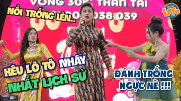 Chết cười kêu lô tô NHÂY nhất lịch sử HươngNam DIVA Cát Thy "điếng hồn" khi Su Su trổ tài Đánh Trống