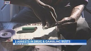 Multi-agency drug bust leads to 3 arrests, 1 suspect still at large