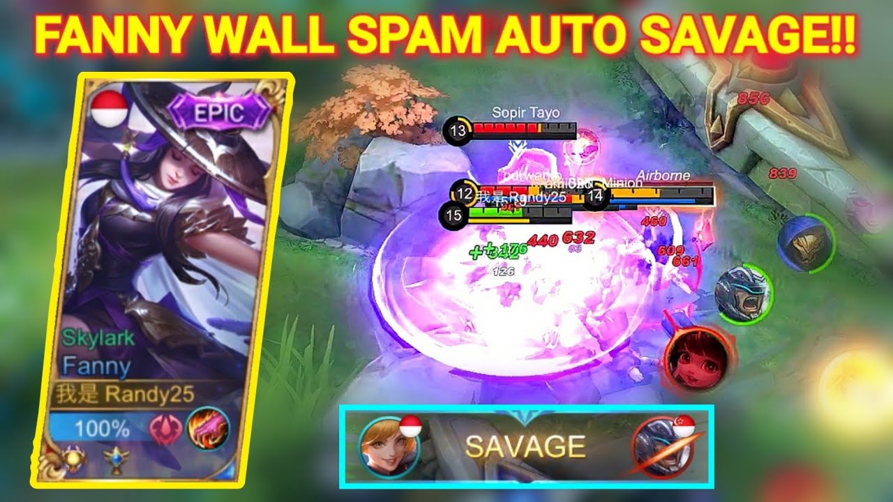Download RANDY25 FANNY SOLO CARRY TEAM?! UDH BIASA SAVAGE!! | Mobile Legends