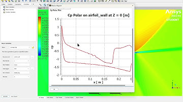 How to Create and Export Cp plots for an airfoil in Ansys Fluent